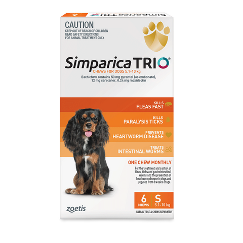 Chews Flea & Tick Small Dogs 5.1-10kg