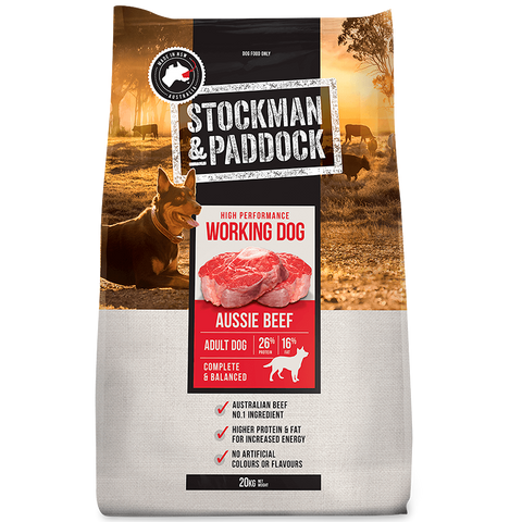 High Performance Working Beef Adult Dry Dog Food