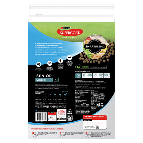 Smartblend Ocean Fish Senior Dry Dog Food