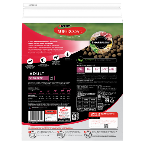 Smartblend Beef Adult Dry Dog Food