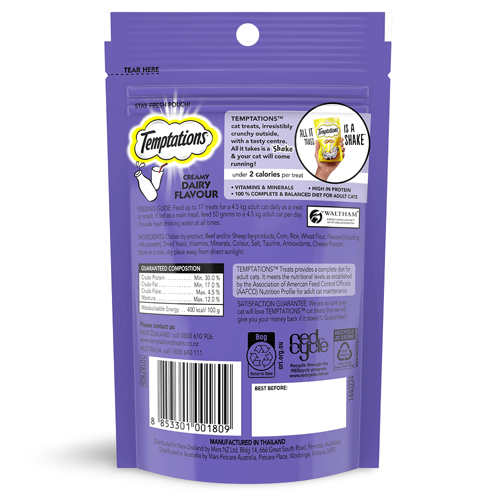 Creamy Dairy Cat Treats