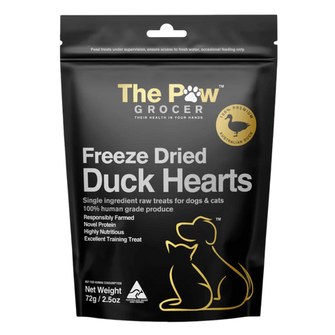 Freeze Dried Duck Heart Dog And Cat Treats