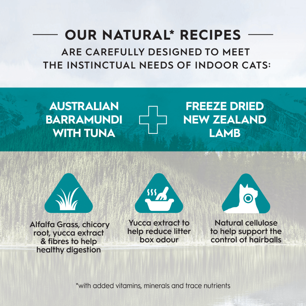 Adult Australian Barramundi And Freeze Dried Lamb Dry Cat Food