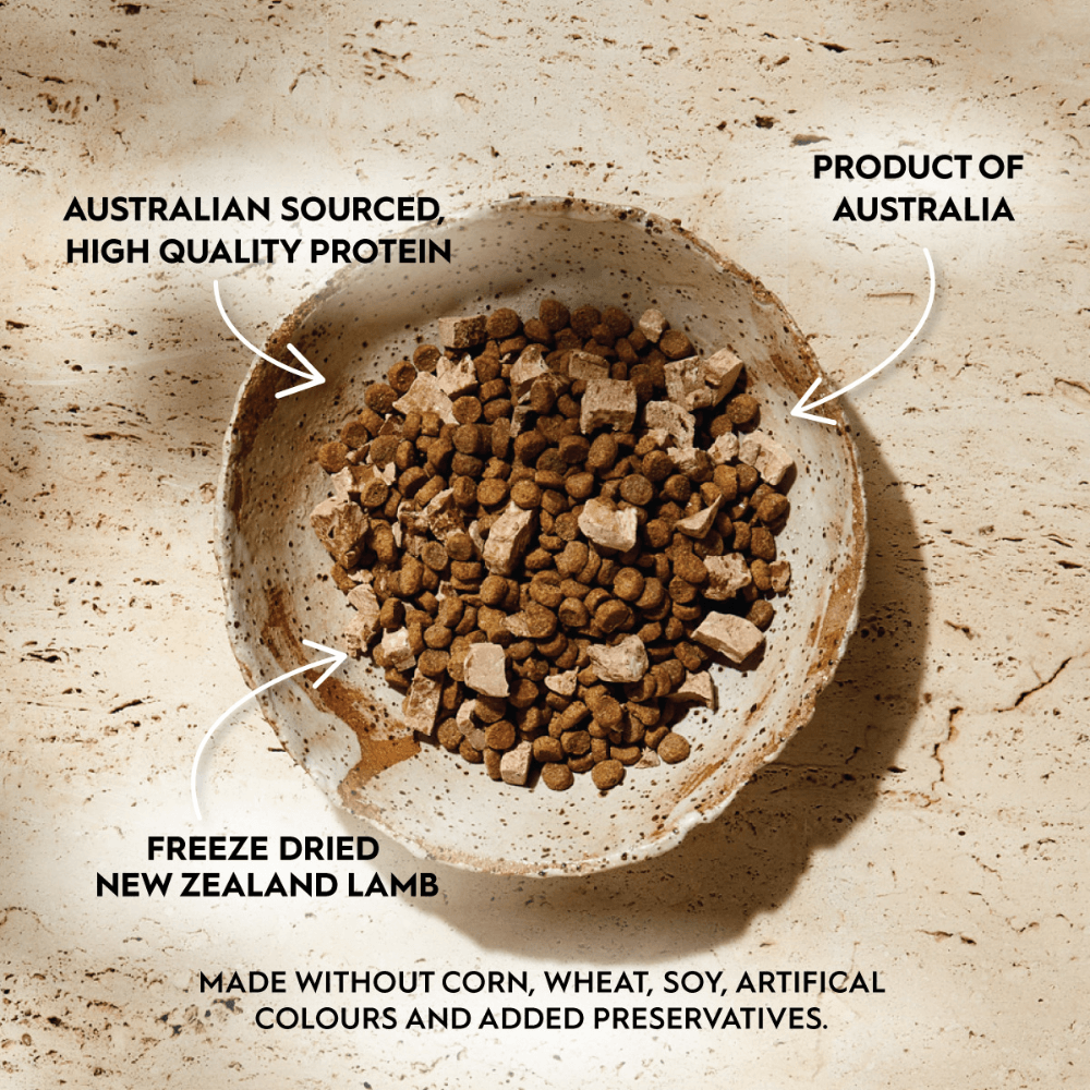 Adult Australian Beef And Freeze Dried Lamb Dry Cat Food