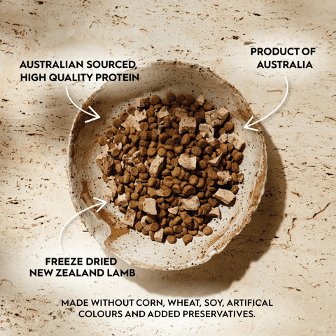 Adult Australian Beef And Freeze Dried Lamb Dry Cat Food