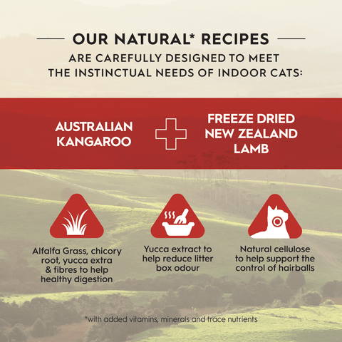Kangaroo And Freeze Dried Lamb Dry Cat Food