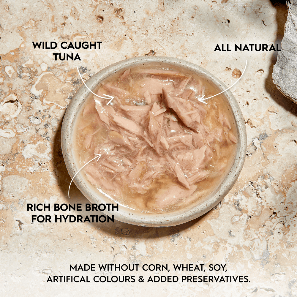 Wild Caught Tuna In Bone Broth Wet Cat Food