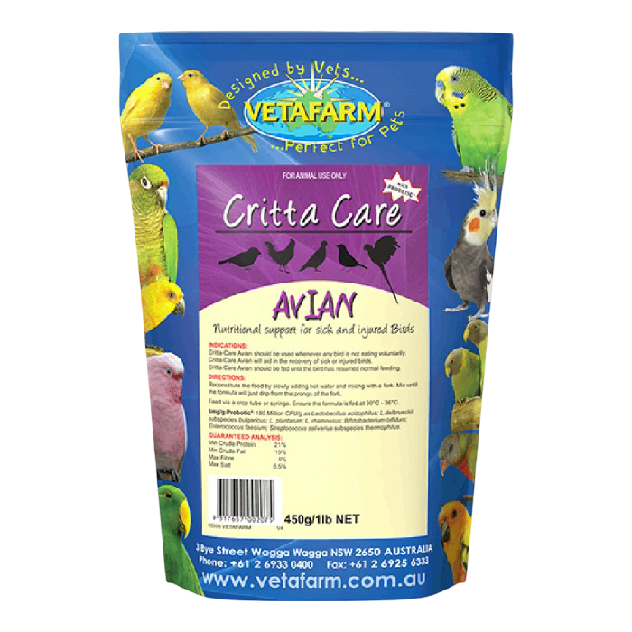 Avian Crittacare Recovery Formula for Birds
