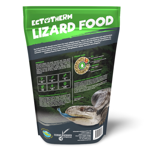 Ectotherm Lizard Food
