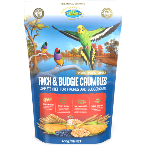 Finch Canary Budgie Crumbles