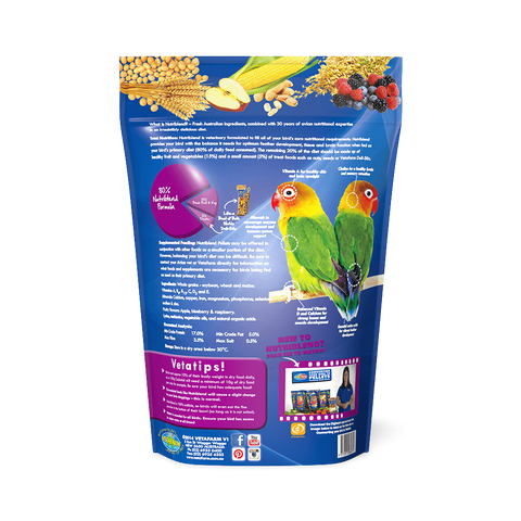 Nutriblend Complete Diet Mini Pellets for Parrots