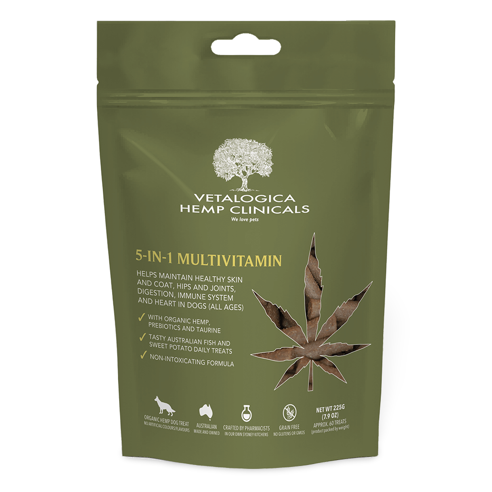 Hemp Clinicals 5 In 1 Multivitamin Dog Treats