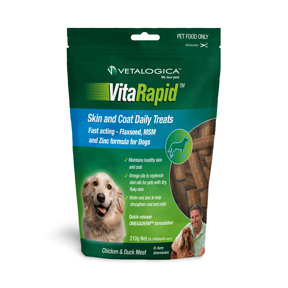 Vitarapid Dog Treats Skin And Coat