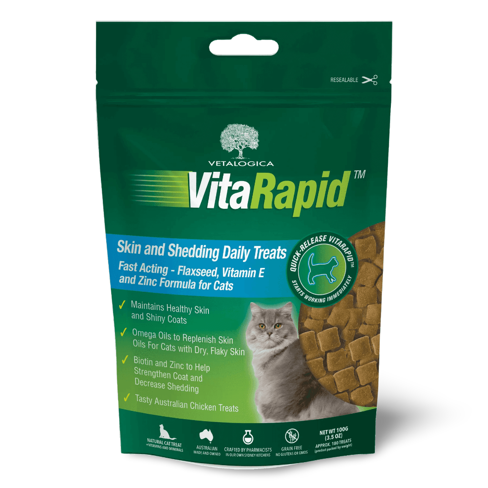 Vitarapid Skin And Shedding Daily Cat Treats
