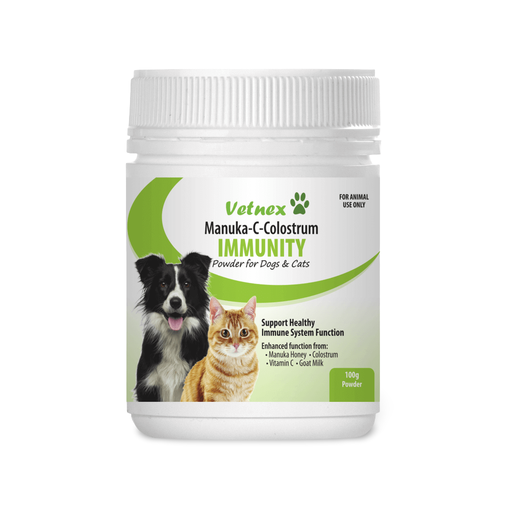 Manuka C Colostrum Immunity Powder For Dogs And Cats