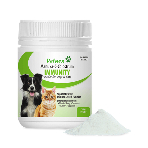 Manuka C Colostrum Immunity Powder For Dogs And Cats