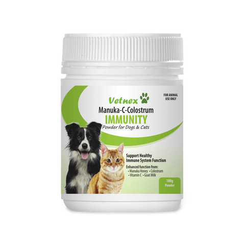 Manuka C Colostrum Immunity Powder For Dogs And Cats