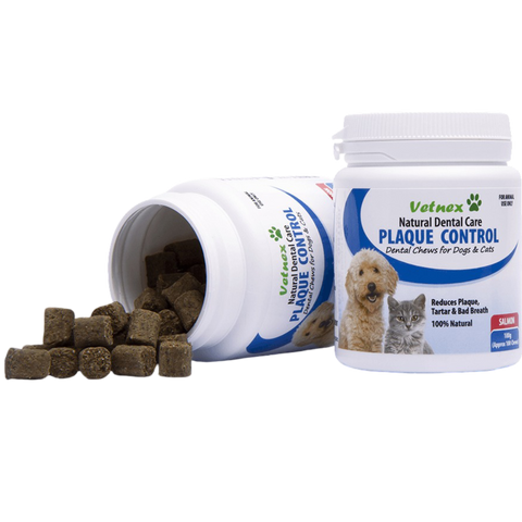 Natural Dental Care Plaque Control Soft Chews Salmon