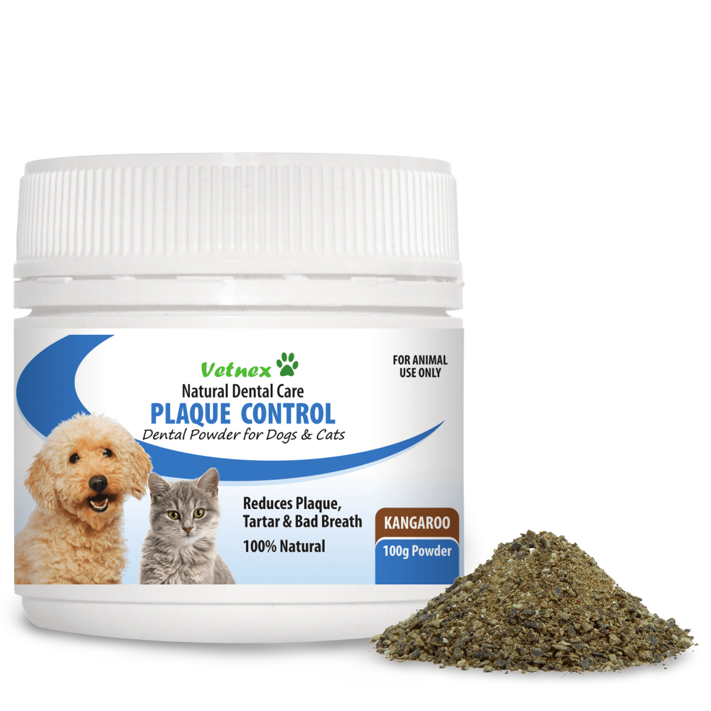 Natural Dental Care Plaque Control Powder For Dogs And Cats Kangaroo