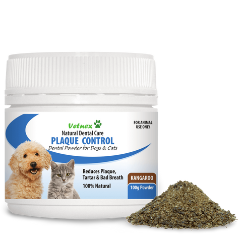 Natural Dental Care Plaque Control Powder For Dogs And Cats Kangaroo