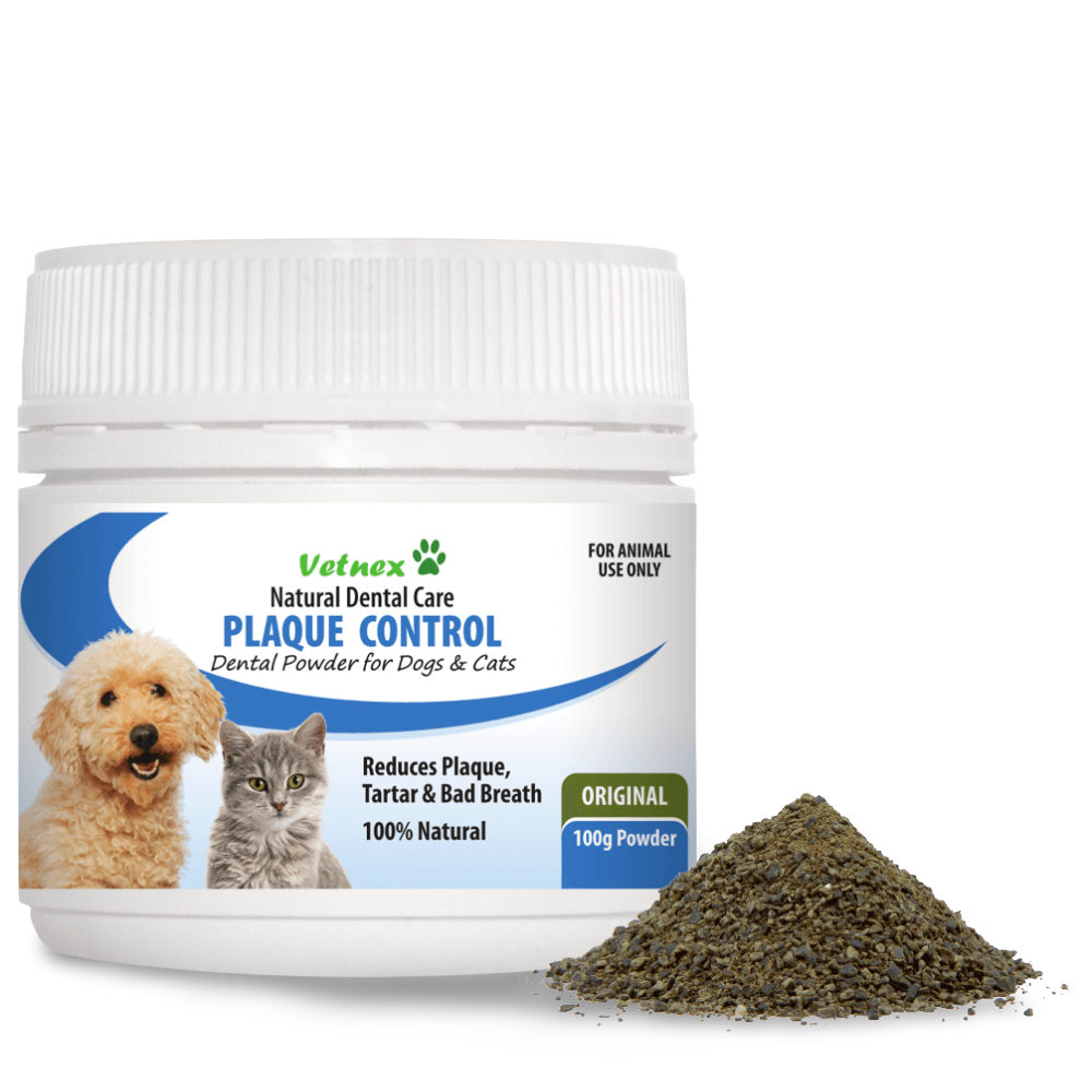 Natural Dental Care Plaque Control Powder For Dogs And Cats Original