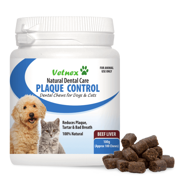 Plaque Control Dental Chews For Dogs And Cats Beef Liver