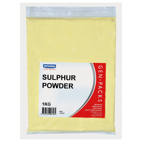 Vetsense Gen Packs Sulphur Powder