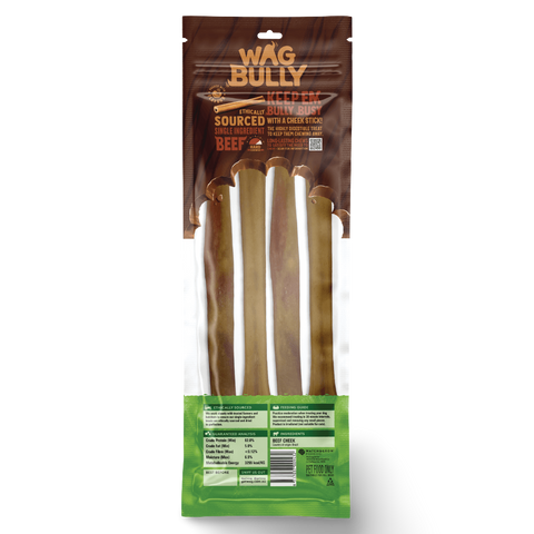Beef Cheek Stick Large Dog Treats