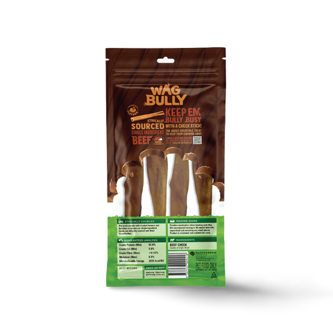 Beef Cheek Stick Regular Dog Treats