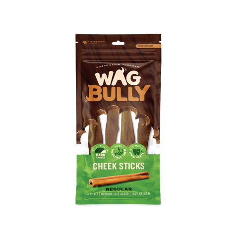 Beef Cheek Stick Regular Dog Treats