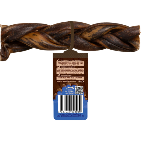 Braided Collagen Stick for Dogs Regular