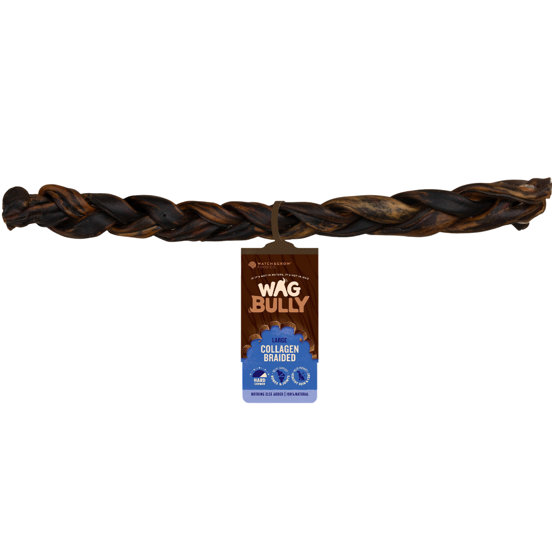 Braided Collagen Stick for Dogs Large