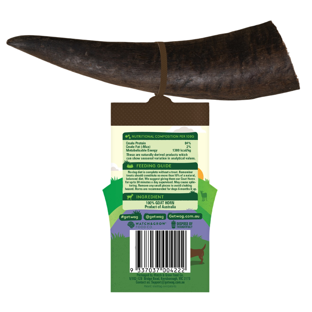 Goat Horn Chew Treat for Dogs