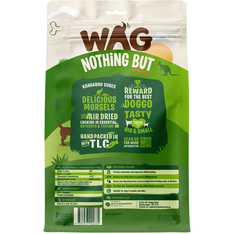 Dog Treats Kangaroo Cubes