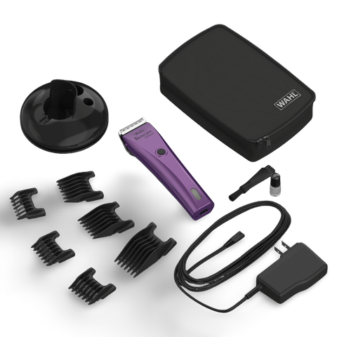 Bravura Royal Purple Dog Clipper With 5 In 1 Blade