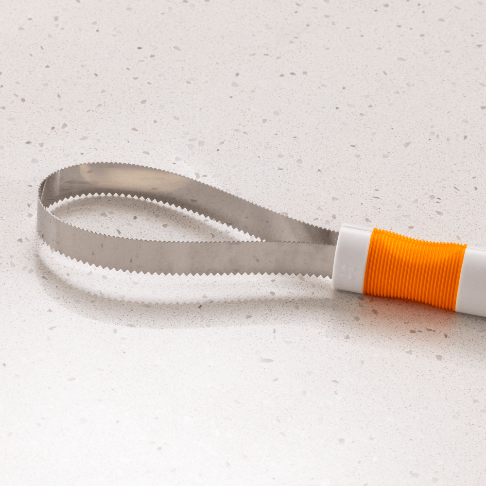 Double Sided Shedding Blade Dog Grooming Tool Orange