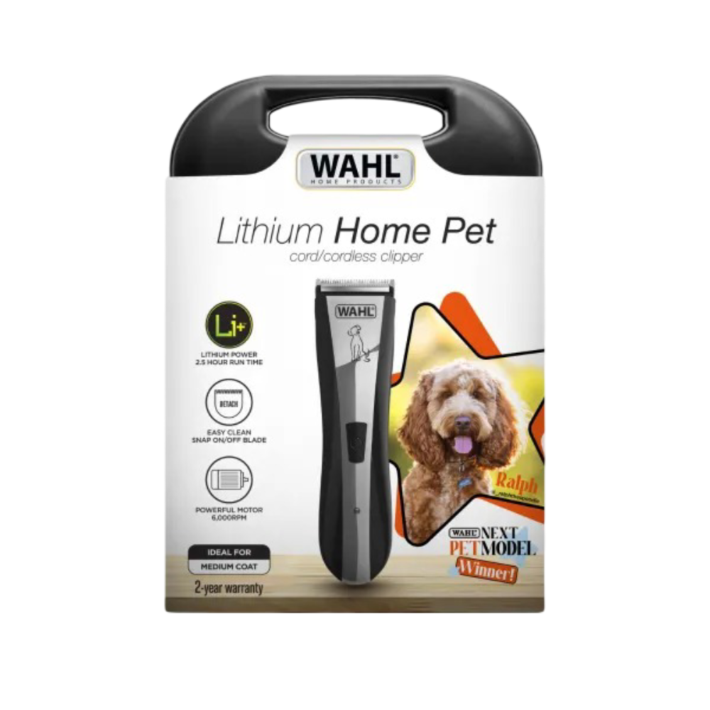 Lithium Home Pet Clipper for Light to Medium Coats