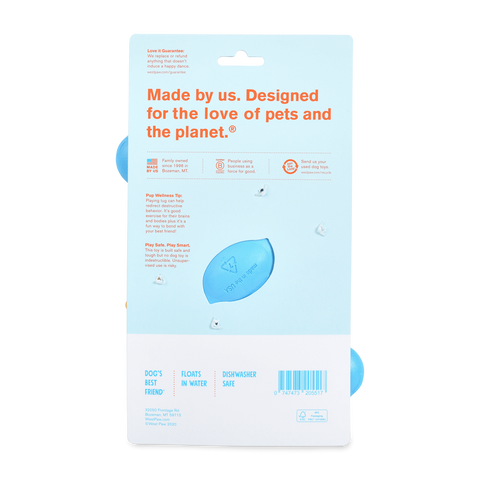 Bumi Tug Fetch Zogoflex Dog Toy Blue