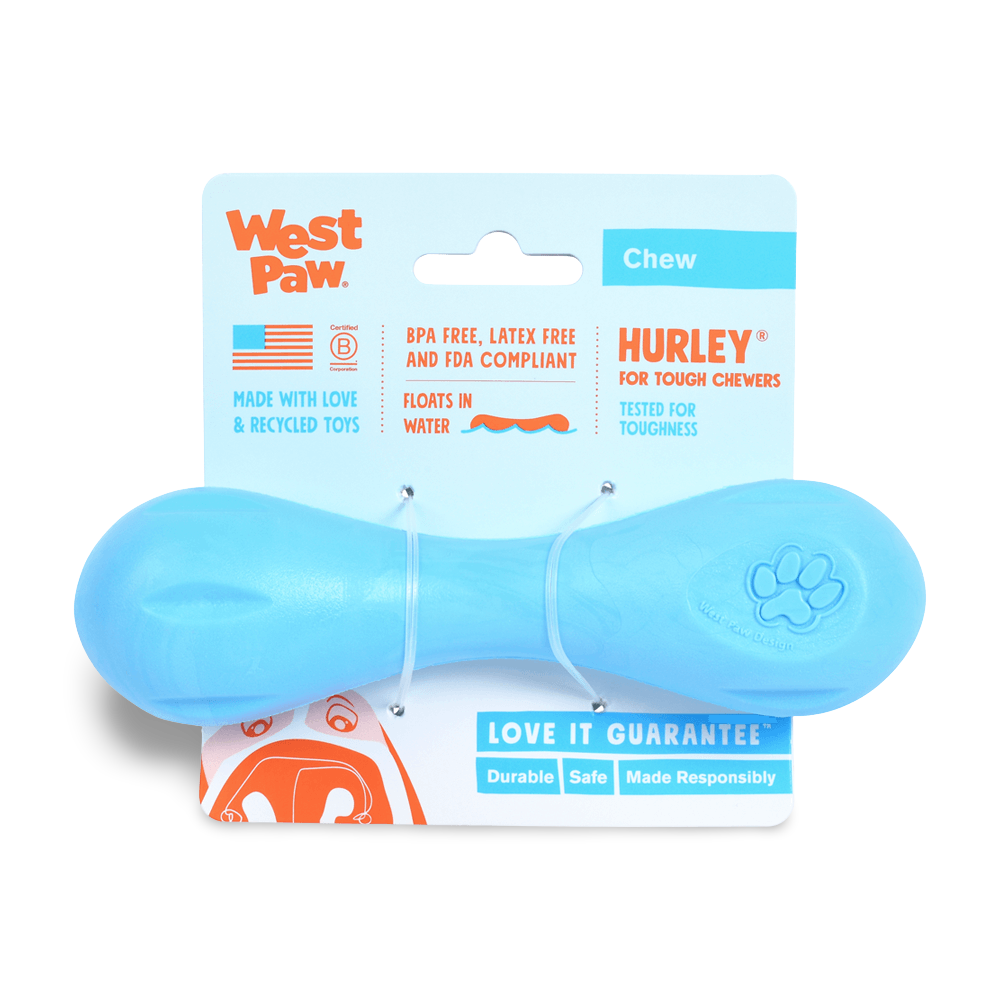 Hurley Fetch Tough Dog Toy Blue