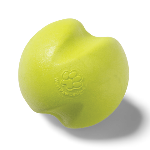 Jive Zogoflex Fetch Ball Tough Dog Toy Green