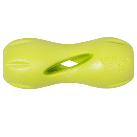 Qwizl Treat Dispensing Dog Toy Green