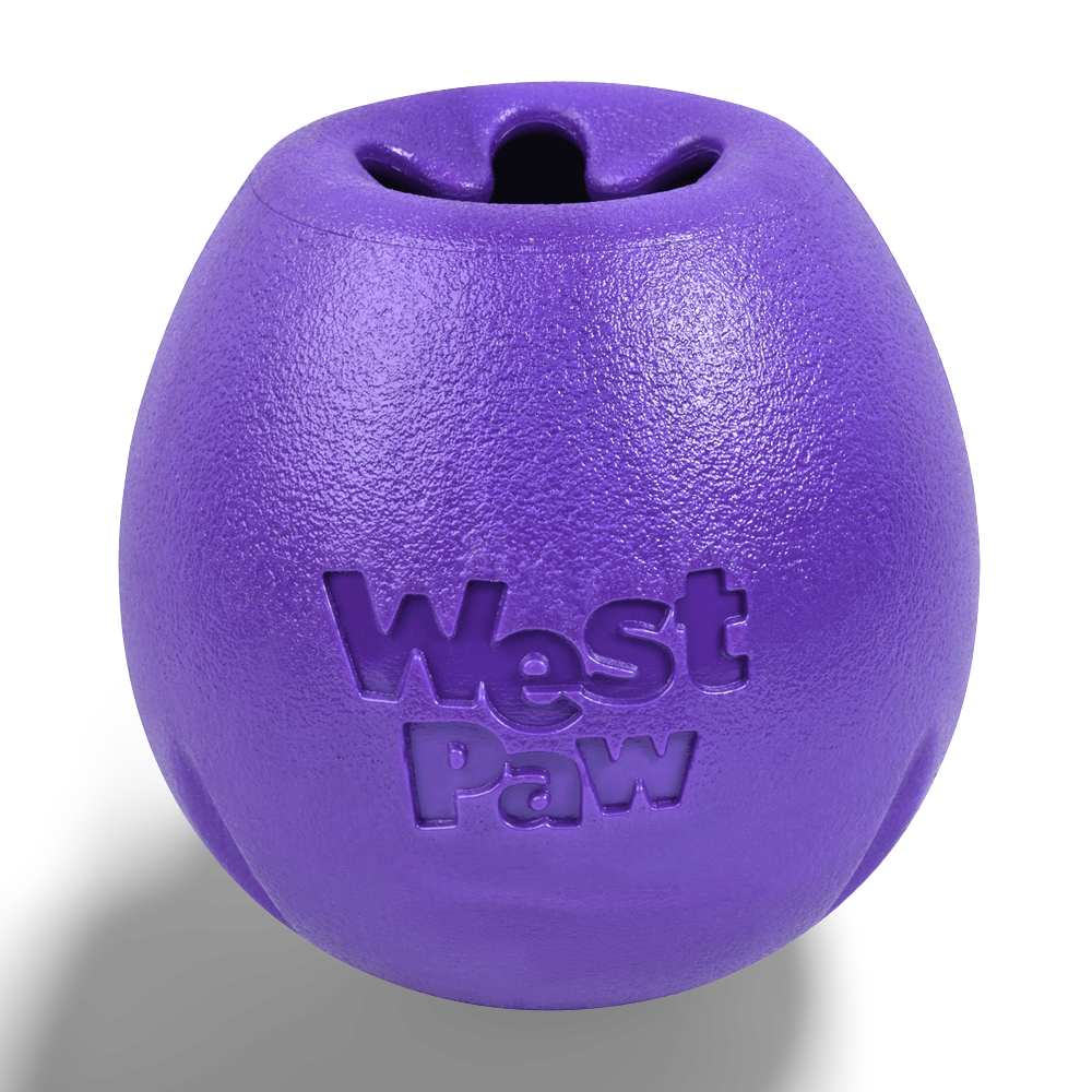 Rumbl Large Dog Toy Eggplant