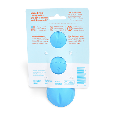 Rumpus Tough Fetch Stick Dog Toy Blue