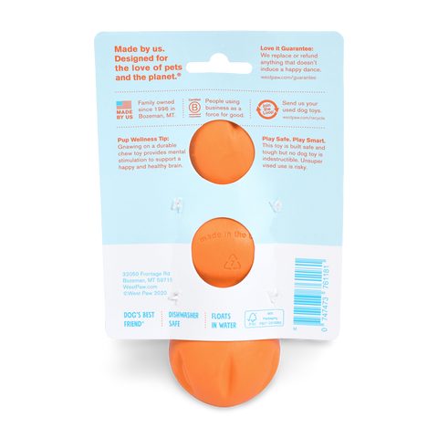 Rumpus Tough Fetch Stick Dog Toy Orange
