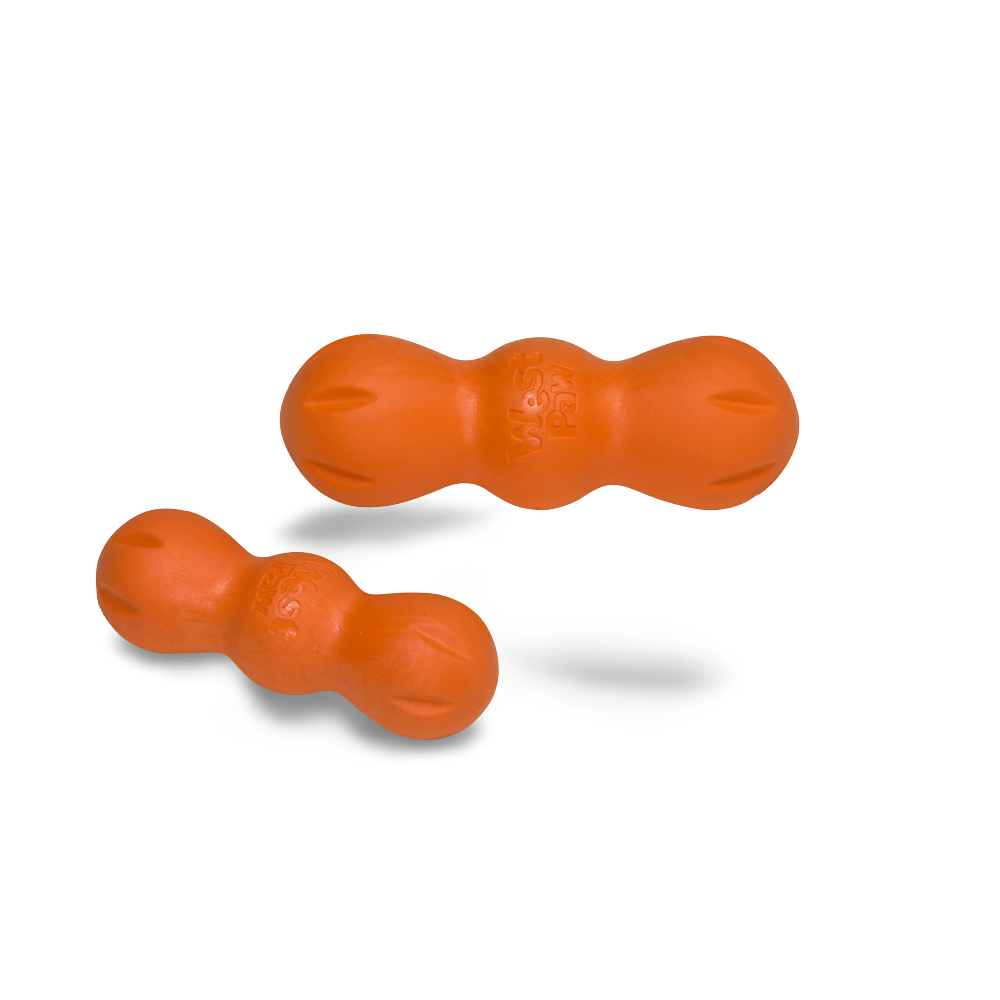 Rumpus Tough Fetch Stick Dog Toy Orange