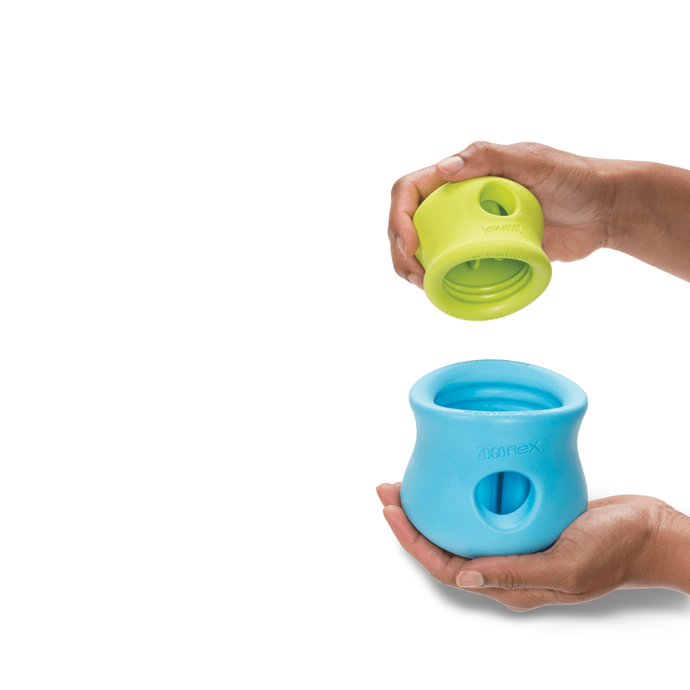 Toppl Treat Dispensing Dog Toy Blue