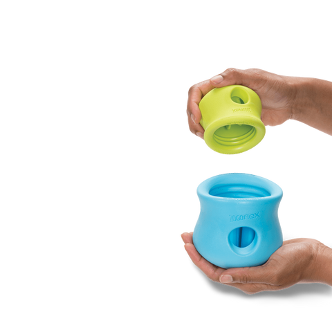 Toppl Treat Dispensing Dog Toy Blue