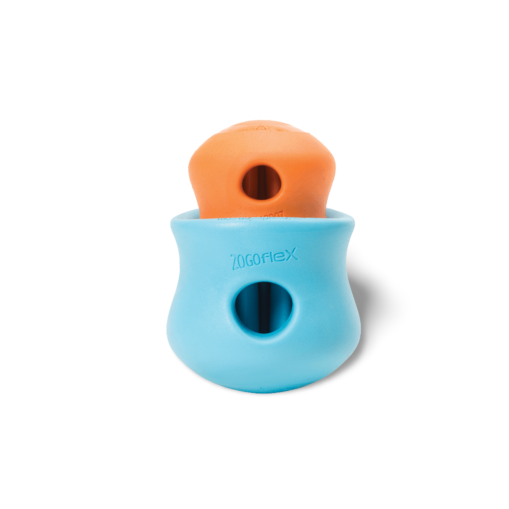 Toppl Treat Dispensing Dog Toy Blue
