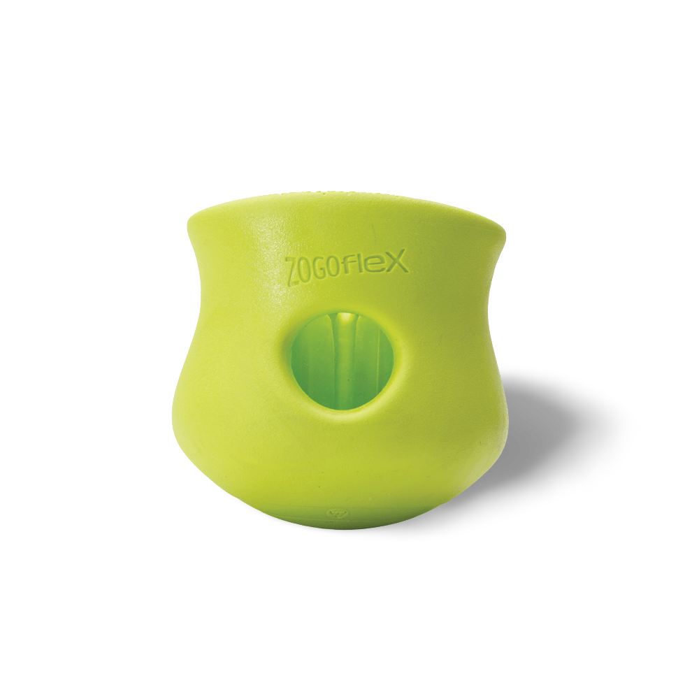 Toppl Treat Dispensing Dog Toy Green