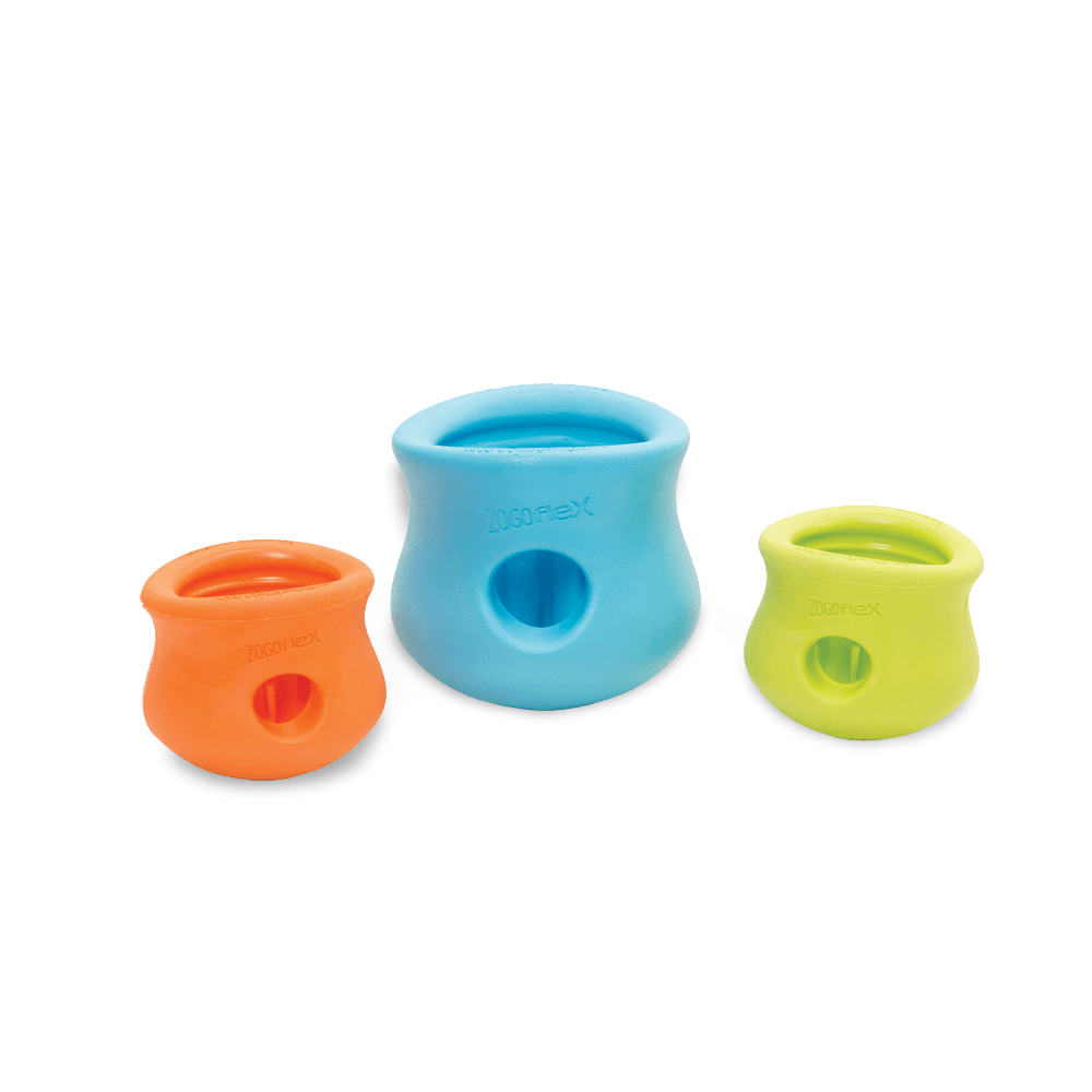 Toppl Treat Dispensing Dog Toy Green